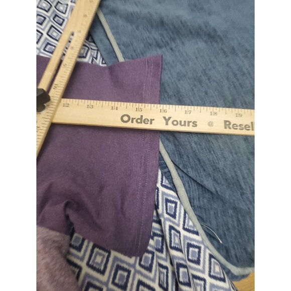 01.ALGO 01 Crew Neck T-Shirt Quick Dry SPF 40 Heathered Lilac Men's Size XXL - Picture 9 of 12